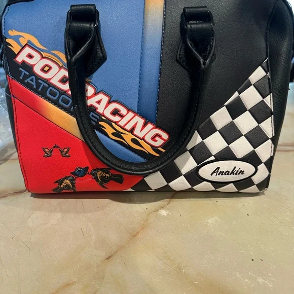 Multicolor Racing StarWars Themed bag NWT